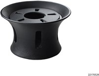 Svenska Living chauffe-thé fonte noir Ø15x7cm maintien au chaud-2