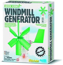 4M Générateur d'éolienne - jouet éducatif pour enfants
