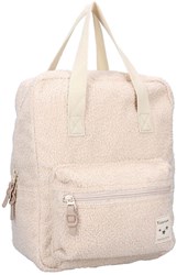 Sac à dos Kidzroom Soft Whispers beige tissu peluche sac enfant