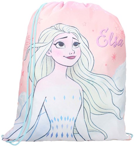 Vadobag Frozen gymtas Elsa roze - sporttas voor kinderen