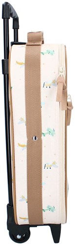 Kidzroom trolley koffer kind Vliegtuigen - Small Talk collectie - lichtgrijs-3