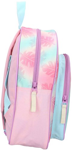 Vadobag rugzak Stitch Wild Energy roze schooltas kunststof-3