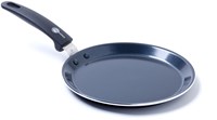 GreenPan pannenkoekenpan keramisch inductie PFAS-vrij 24 cm zwart-2