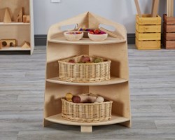 Cosy opbergmeubel hoekunit H70cm voor klaslokaal en speelkamer