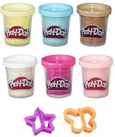 Hasbro Play-Doh confetti klei 6-pack boetseerset creatief-2