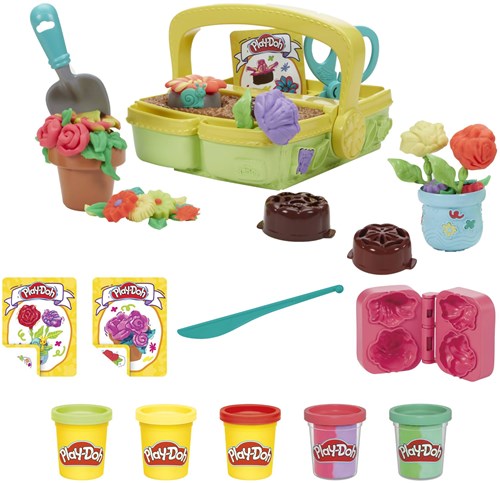 Play-Doh bloemen speelset - boetseerklei - creatief speelgoed voor kinderen-2