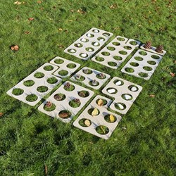 Cosy Grote Houten Nummer Kaders 11 Delige Set
