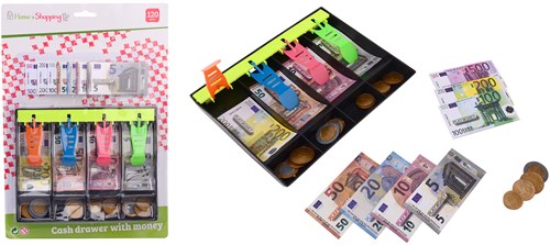 Home& Shopping geldlade+speelgeld 27539