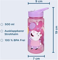 Gobelet Peppa Pig 500ml gobelet coloré pour enfants avec motif Peppa Pig-3