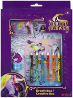 Undercover boîte de loisirs créatifs unicorn academy violet 21 pièces jouet créatif