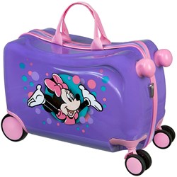 Undercover trolleykoffer kind Minnie Mouse ride-on met zitfunctie