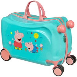 Undercover Peppa Pig ride-on trolleykoffer voor kinderen - reiskoffer
