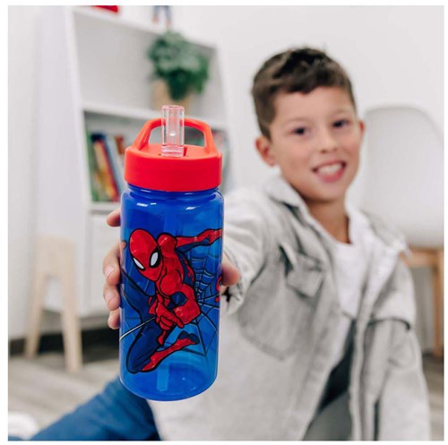 van der Meulen gourde Spiderman 500ml pour enfants - multicolore-3