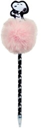 Undercover balpen roze Snoopy met pompon en figuurtje - kindercadeau