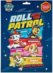Undercover feuilles d'autocollants PAW Patrol - 1000 stickers pour enfants