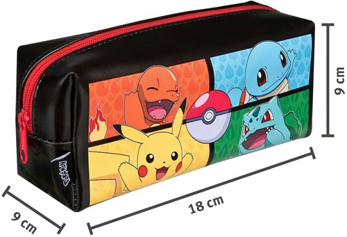 OttoSimon Pokemon etui - kleurrijke schoolbenodigdheden voor kinderen-2