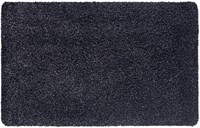 Hamat paillasson tapis d'entrée graphite 50x80 cm polyester lavable-3