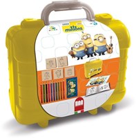 Multiprint valise de coloriage Minions set de tampons et dessin pour enfants-2