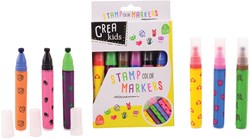 6 feutres tampons Crea kids 28310