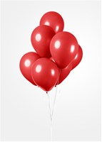 Globos ballonnen rood 30cm latex feestdecoratie 10 stuks-3