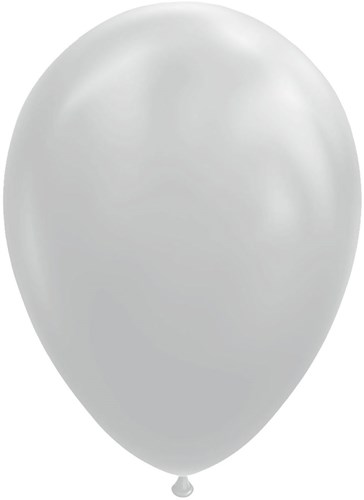 Globos ballons gris cool 30cm 10 pièces - décoration de fête latex-2