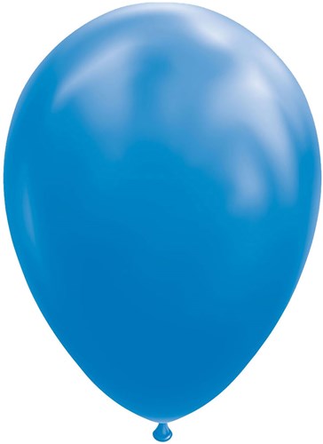 Globos ballons bleu royal 30cm 10 pièces décoration fête latex-2