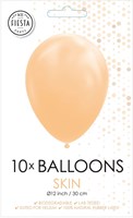 Globos lot de ballons crème 30cm latex 10 pièces décoration fête