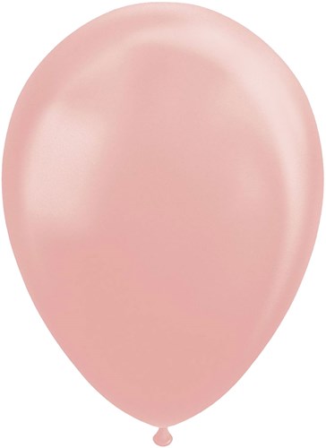 Globos ballons décoration de fête Pearl Rose Or 30cm 10 pièces-2