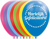 Globos ballons anniversaire mélange de couleurs 30cm 8 pièces décoration fête-2