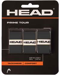 Head tennis overgrip Prime Tour zwart 3-pack - comfort grip