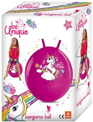 Mondo ballon sauteur licorne jouet 50 cm rose