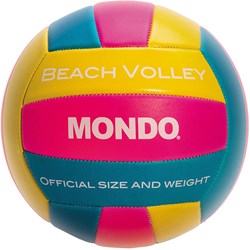 Mondo ballon de beach volley 21cm - ballon coloré pour enfants