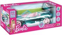 Barbie Mondo Motors RC Bestuurbare Auto - Verchroomd Blauw 65 Jaar Jubileum Editie