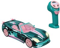 Barbie Mondo Motors RC Bestuurbare Auto - Verchroomd Blauw 65 Jaar Jubileum Editie-2