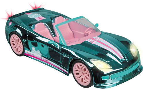 Barbie Mondo Motors RC Bestuurbare Auto - Verchroomd Blauw 65 Jaar Jubileum Editie-3