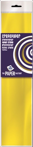 10 vel crêpe papier geel 100505