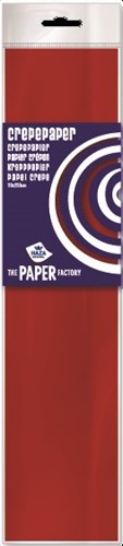 10 vel crêpe papier bordeaux 100515