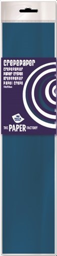 10 vel crêpe papier donkerblauw 100537