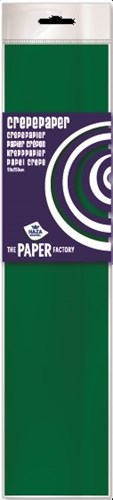 10 vel crêpe papier kerstgroen 100545