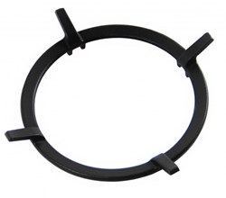 Kitchen Basics wokring gietijzer zwart 16cm - stabiele wokhouder