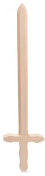 Playwood épée jouet en bois XL épée de chevalier 61 cm pour enfants