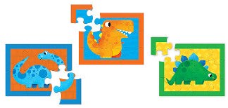 Crocodile Creek Mon premier puzzle - Malette - Dinosaures-2