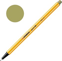 Stabilo fineliner 0,4 mm modder groen - creatieve stift voor kinderen