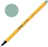 Stabilo fineliner point 88 0,4 mm eucalyptus blauw schrijfwaren