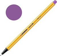 Stabilo fineliner 0,4 mm pruimen paars - creatieve stift voor kinderen-3