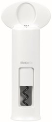 Brabantia kurkentrekker classic wit - wijnopener keukenaccessoire