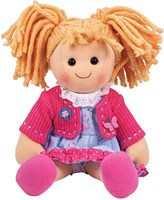 BigJigs pop Maggie - zachte knuffelpop 34 cm voor kinderen-2