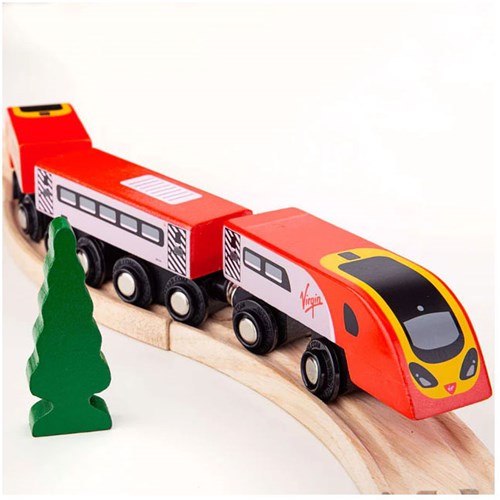 Bigjigs Virgin Treinen Pendolino-3