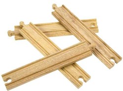 Bigjigs Rechte Rails Large