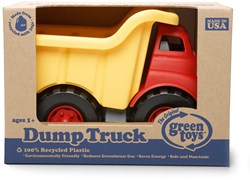 Green Toys camion benne jouet durable camion rouge-jaune pour enfants